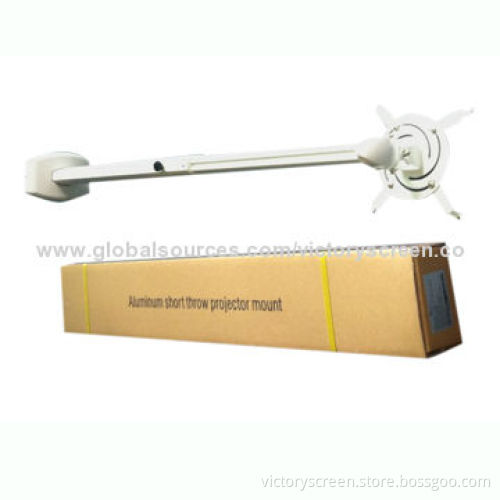 White Short Throw Projector Mount, Good-quality, Made of Aluminum